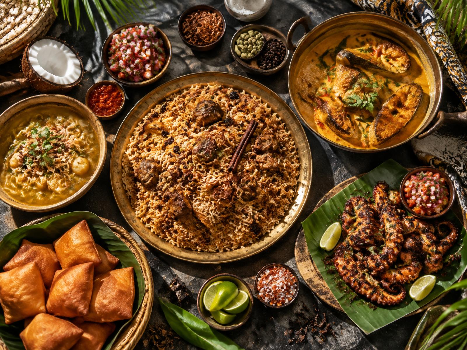 Swahili recipes featured in the cookbook
